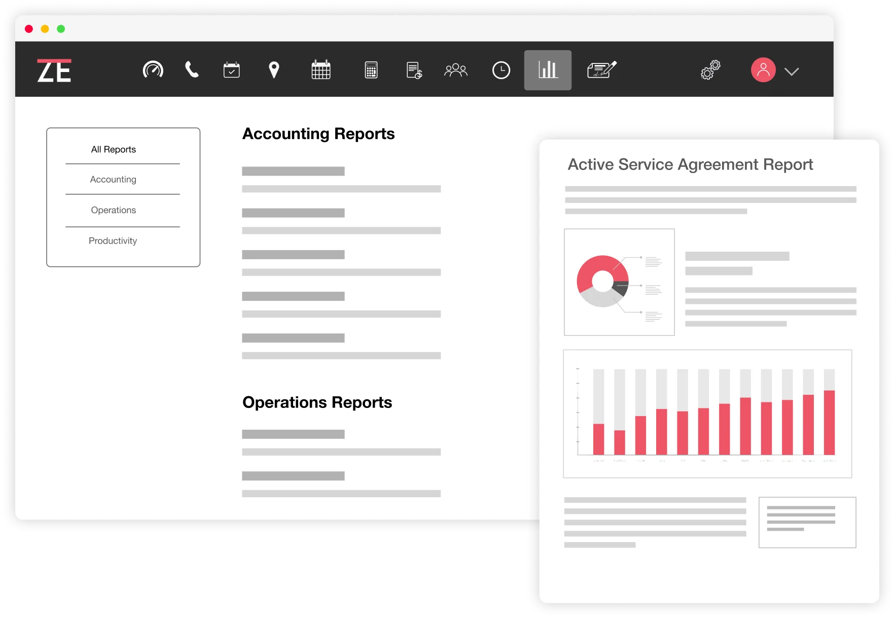 ZE - Monthly Business Reports