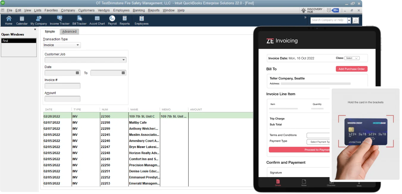 Quickbook Data Processing