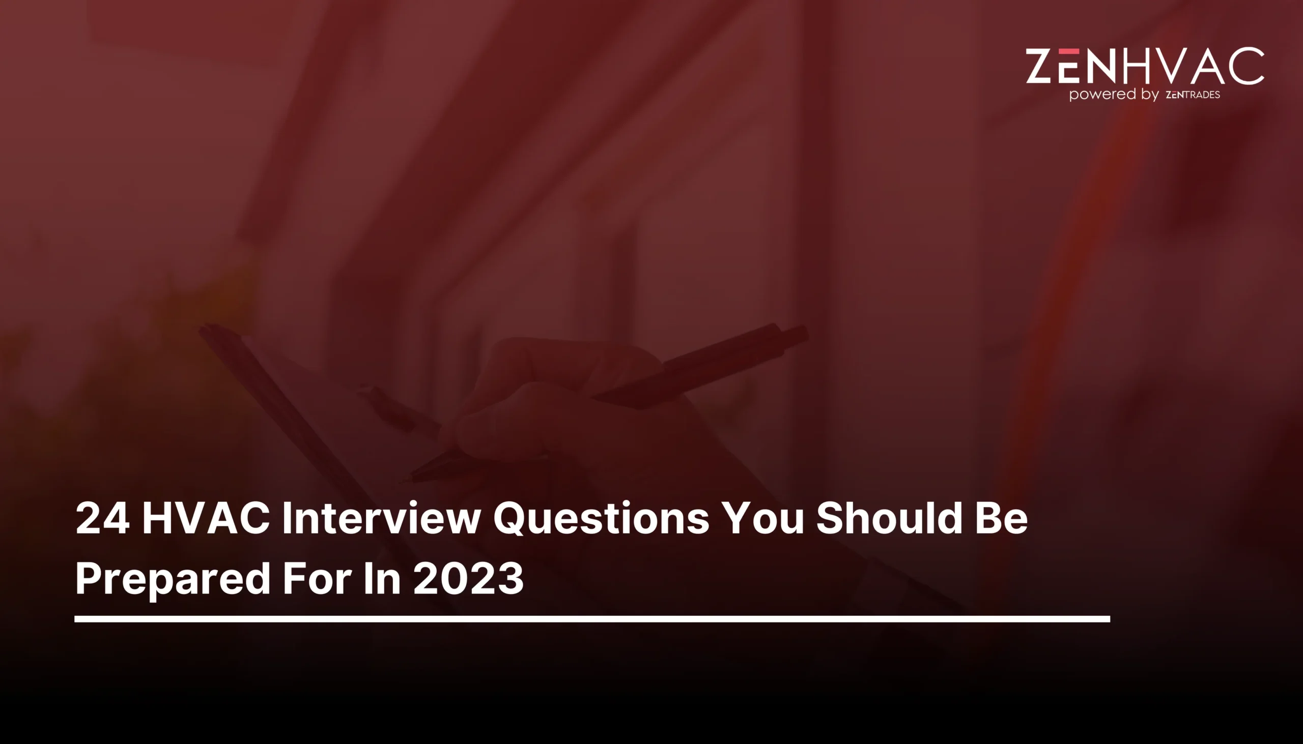 24 HVAC Interview Questions you should be prepared for in 2023