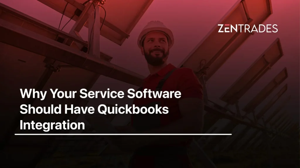Field Service Management QuickBooks Integration