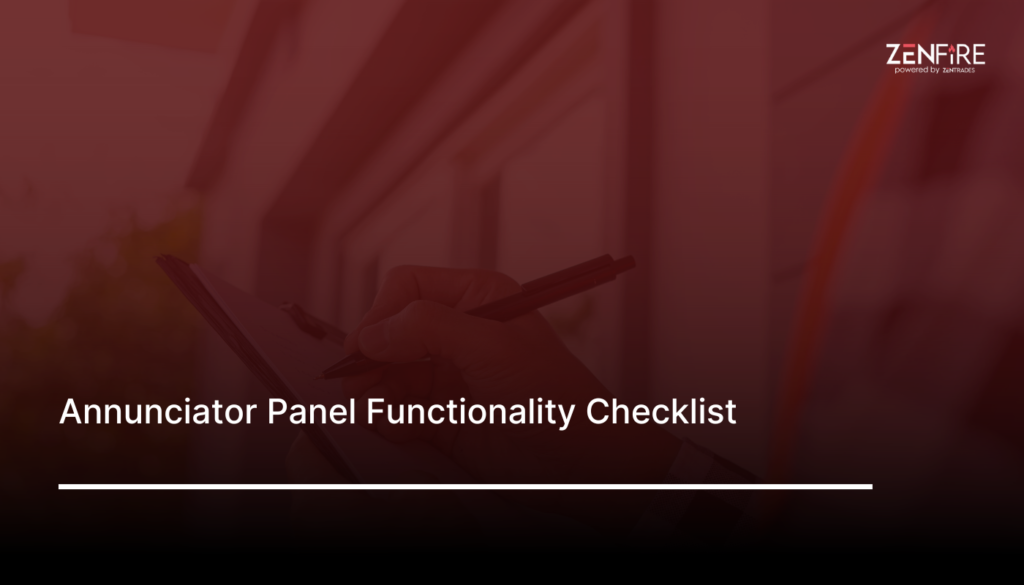 Annunciator Panel Functionality Checklist​