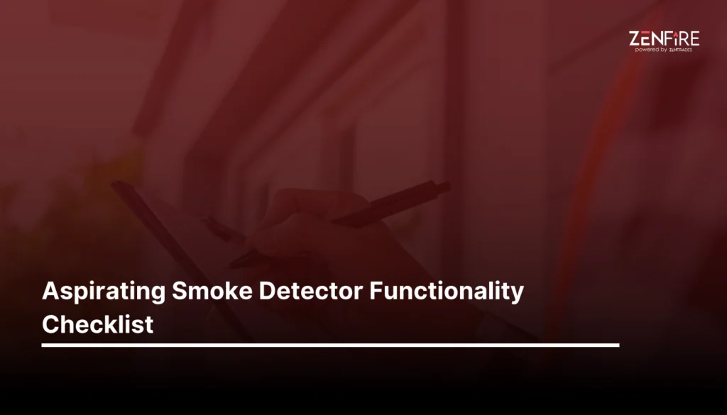 Aspirating Smoke Detector Functionality