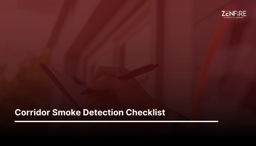 Corridor Smoke Detection Checklist