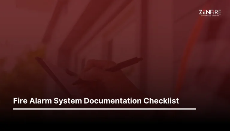 Fire Alarm System Documentation Checklist