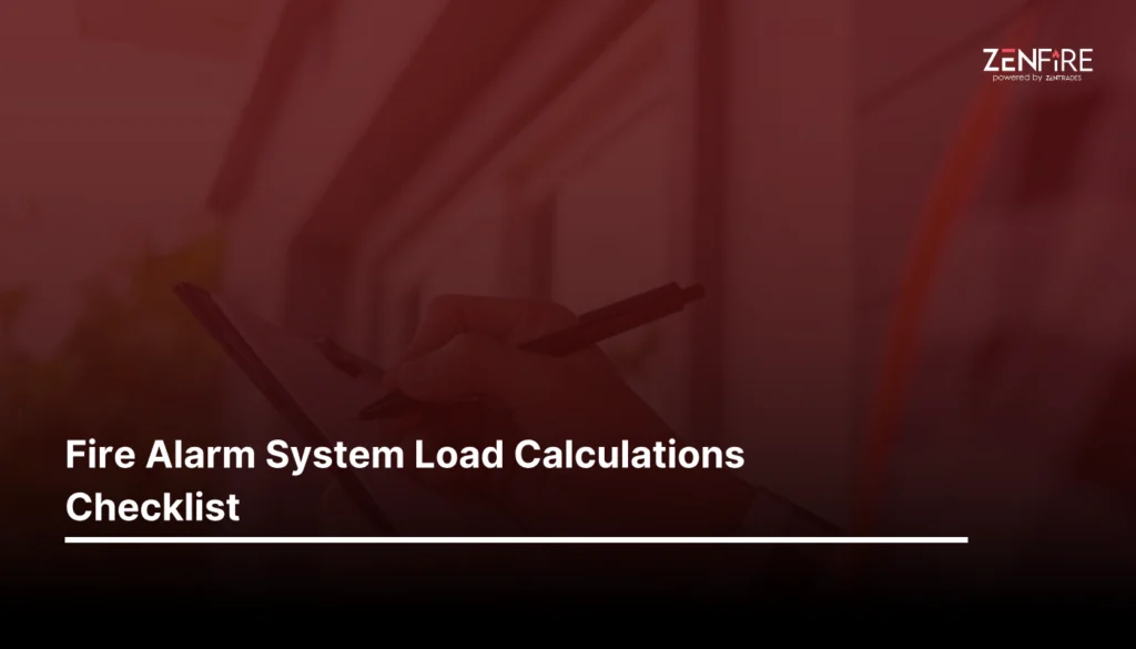 Fire Alarm System Load Calculations