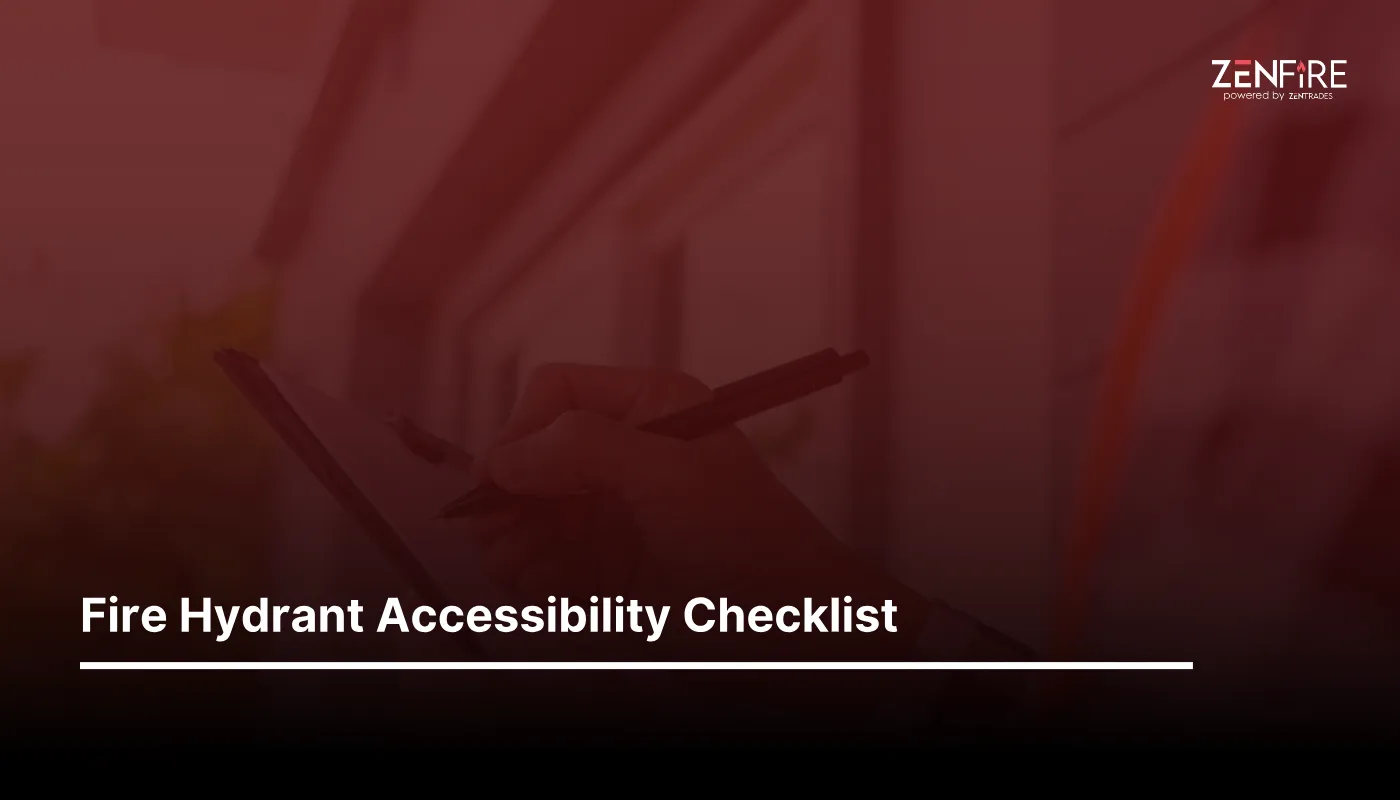 Fire Hydrant Accessibility Checklist