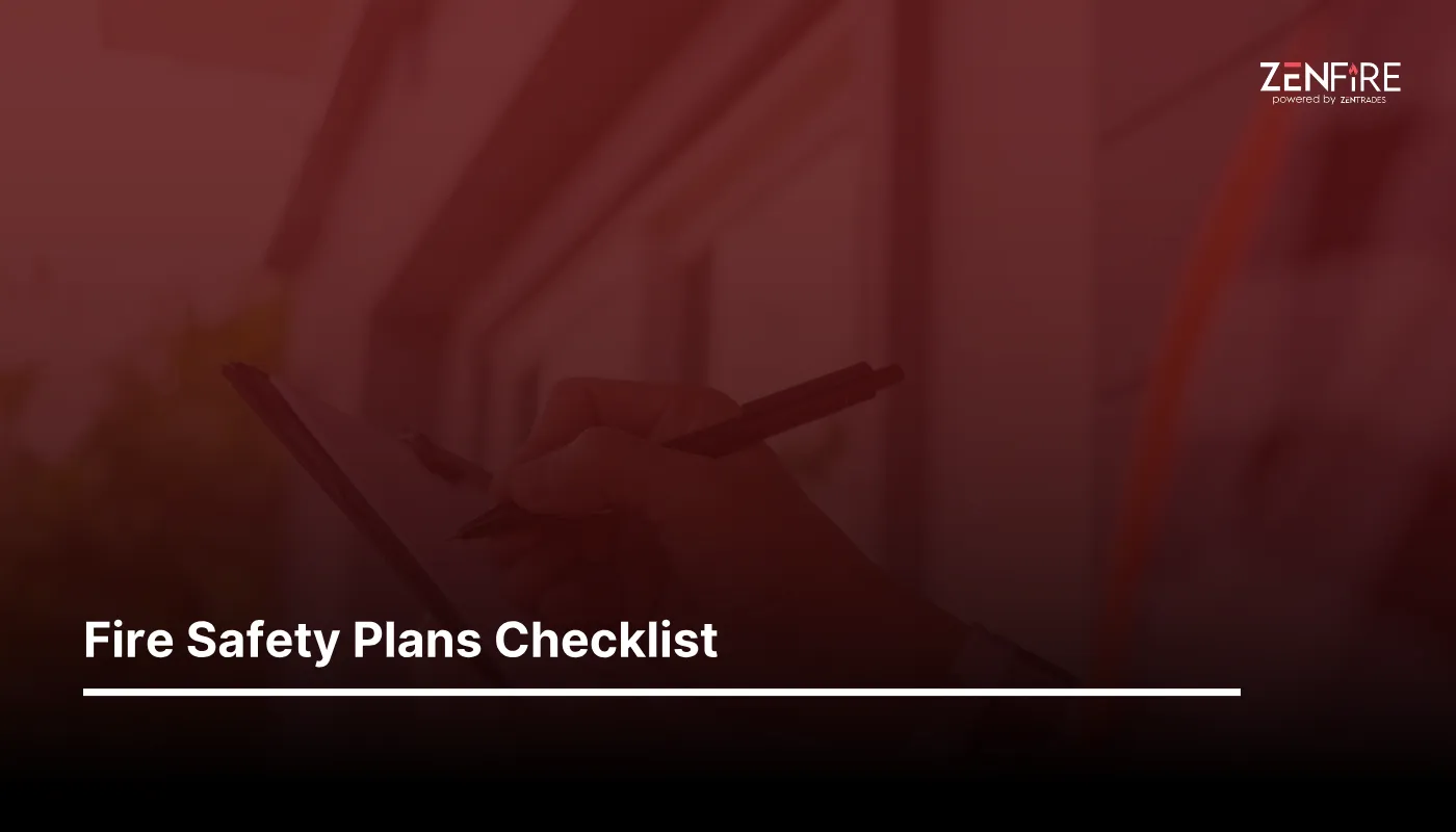 Fire Safety Plans Checklist