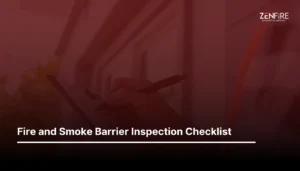 Fire and Smoke Barrier Inspection checklist