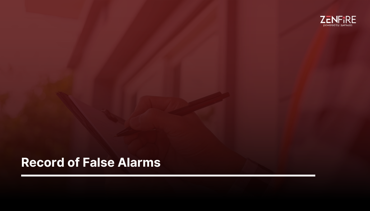 Record of False Alarms