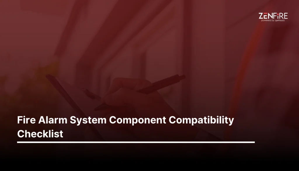 Fire Alarm System Component Compatibility Checklist