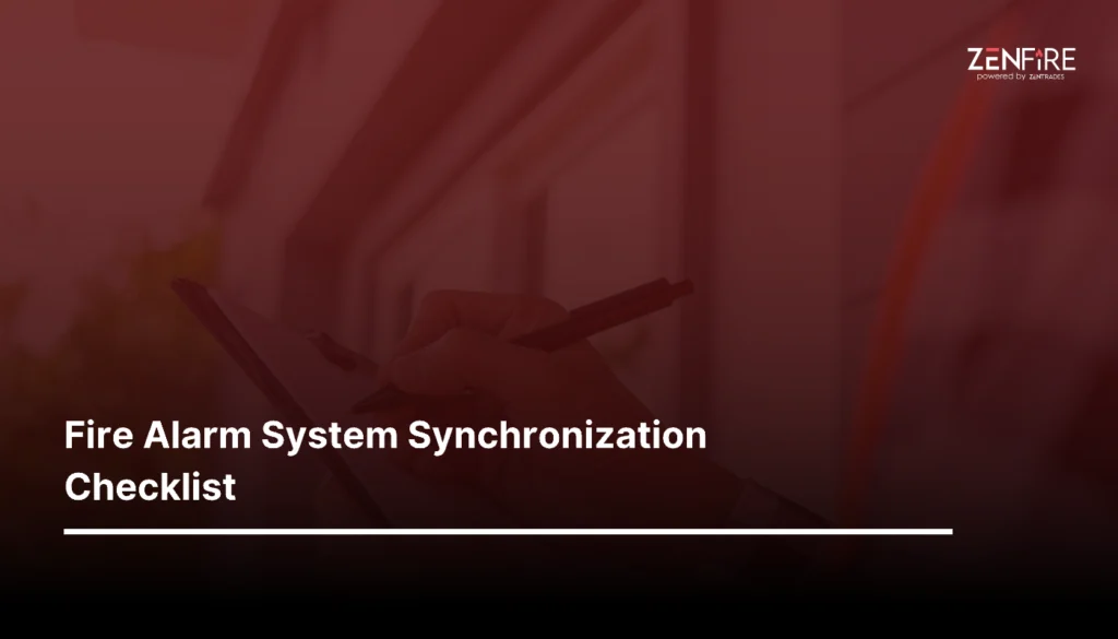 Fire Alarm System Synchronization Checklist