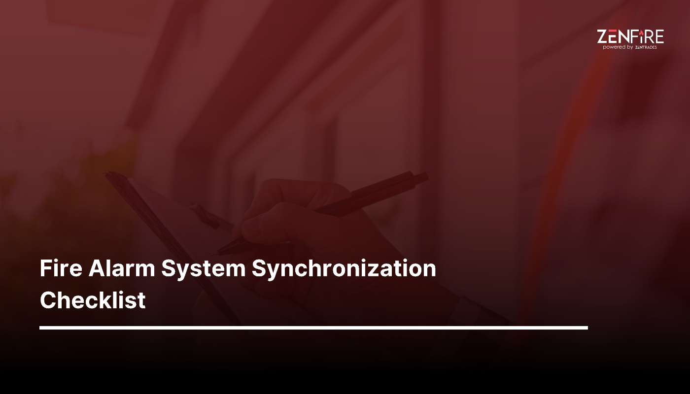 Fire Alarm System Synchronization Checklist