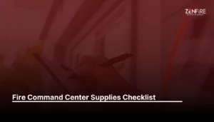 Fire Command Center Supplies