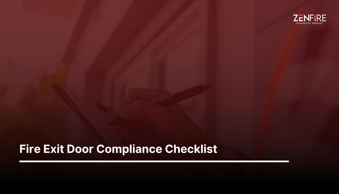 Fire exit door compliance checklist