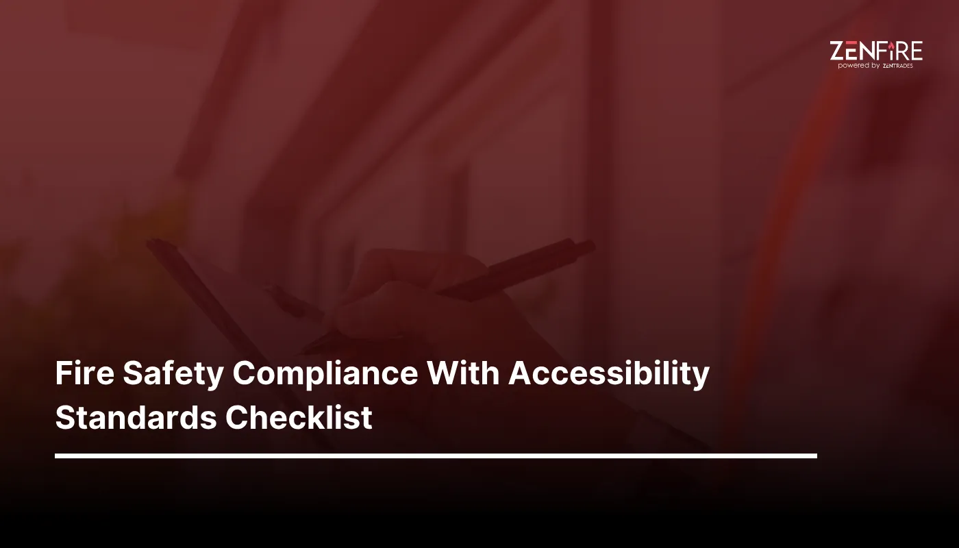 Fire Safety Compliance With Accessibility Standards Checklist