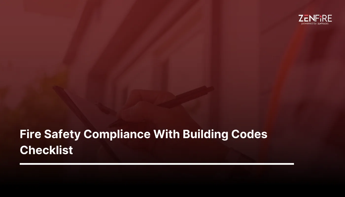 Fire Safety Compliance With Building Codes Checklist