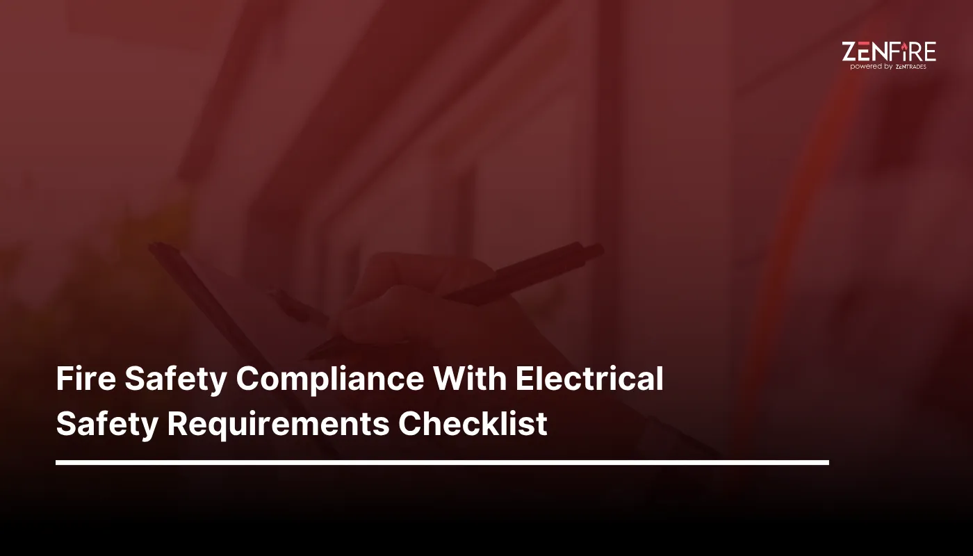 Fire Safety Compliance With Electrical Safety Requirements Checklist