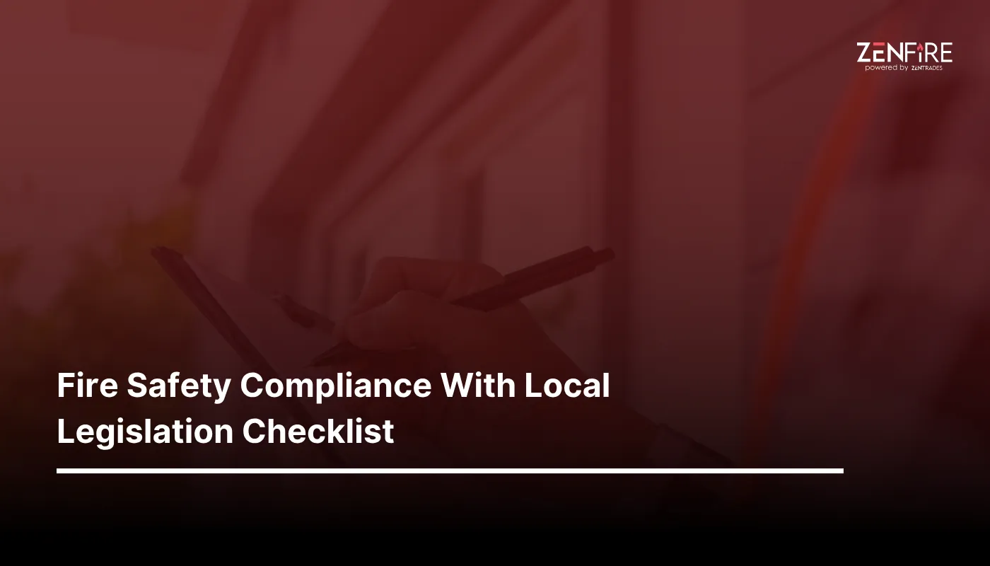 Fire Safety Compliance With Local Legislation Checklist