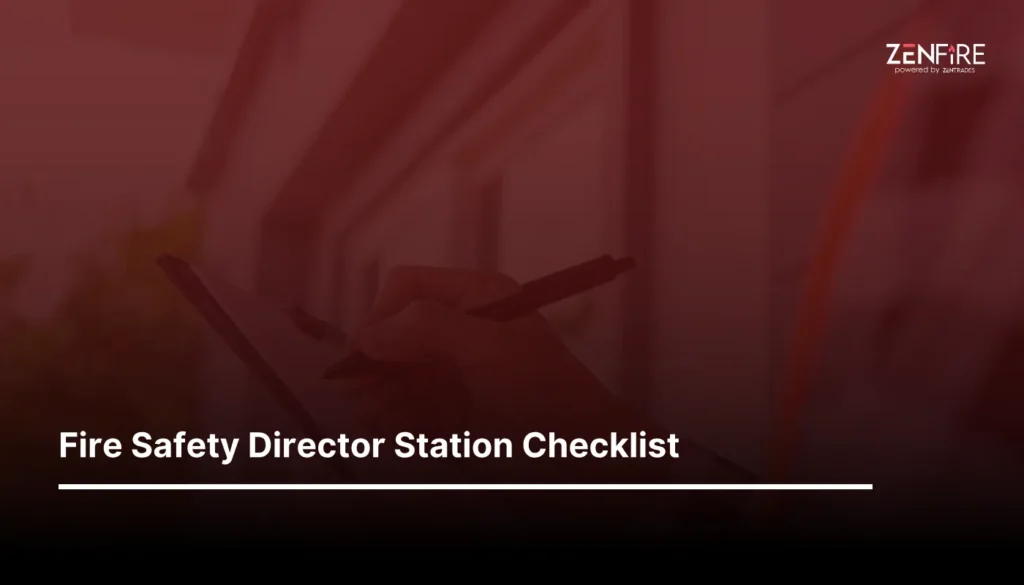 Fire Safety Director Station Checklist