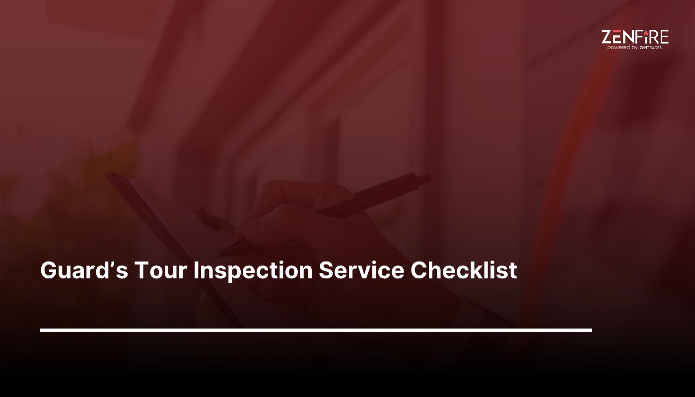 Guard’s Tour Inspection Service Checklist