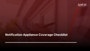 Notification Appliance Coverage Checklist