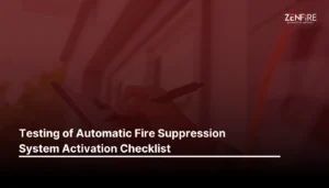 Testing of Automatic Fire Suppression System Activation
