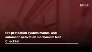 fire-protection-system-manual-and-automatic-activation-mechanism-test-Checklist