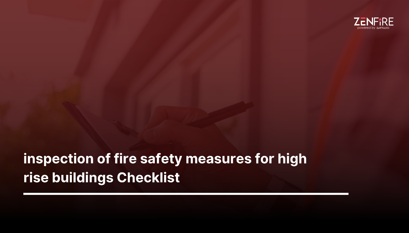 inspection of fire safety measures for high rise buildings checklist