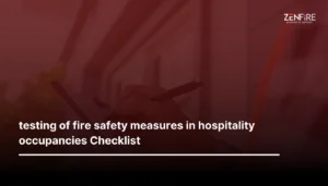 testing of fire safety measures in hospitality occupancies