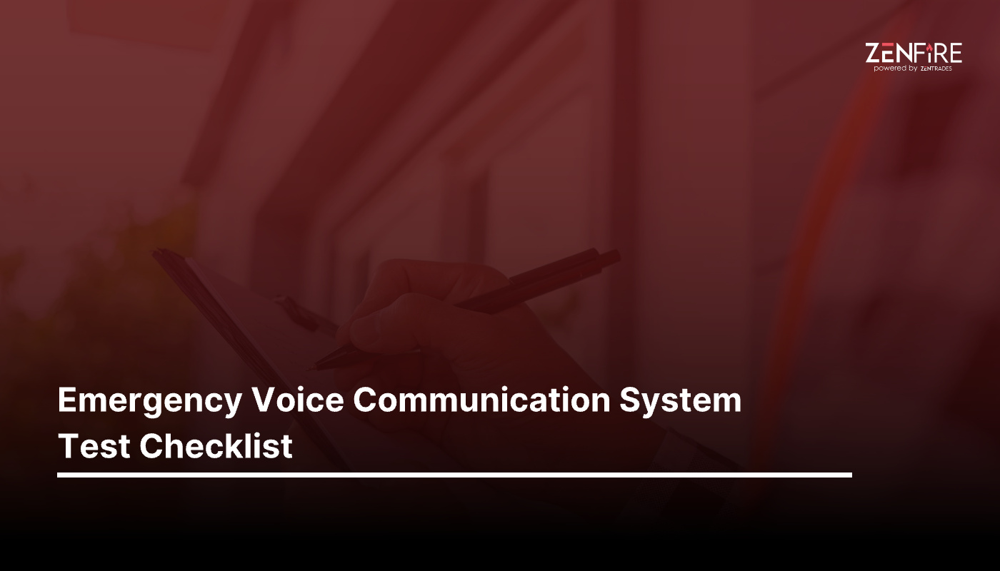 Emergency Voice Communication System Test