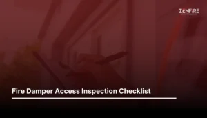 Fire Damper Access Inspection Checklist
