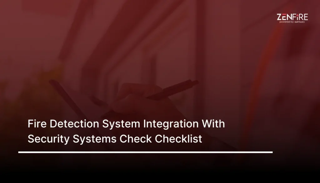 Fire Detection System Sensitivity Settings Checklist​