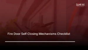 Fire Door Self Closing Mechanisms Checklist​