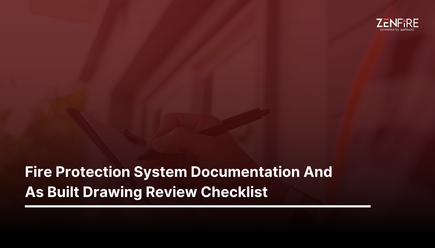 Fire Protection System Documentation And As Built Drawing Review Checklist