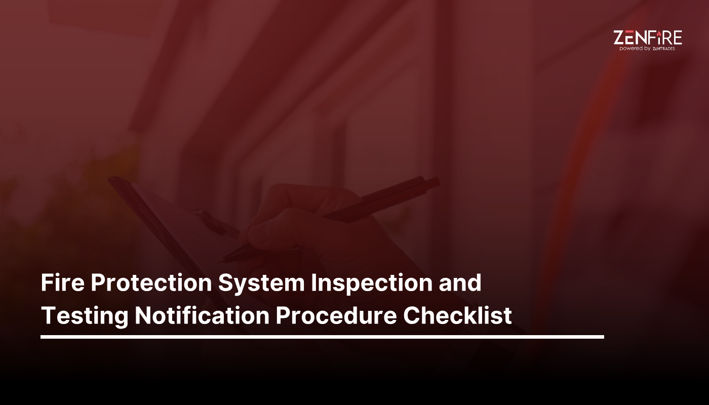 Fire Protection System Inspection and Testing Notification Procedure