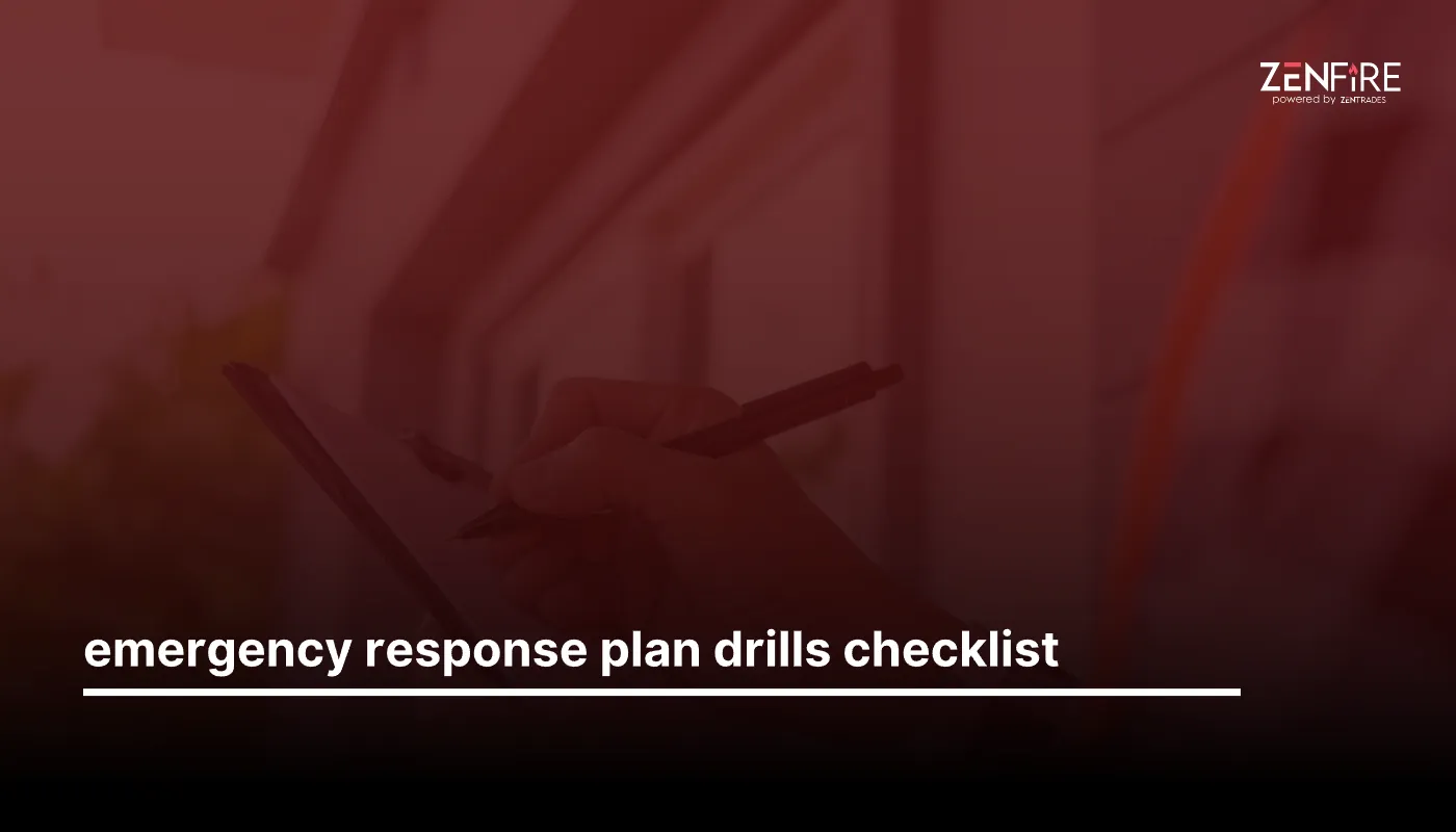 Emergency Response Plan Drills Checklist