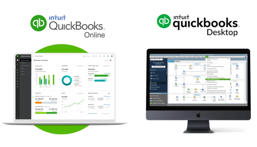 QuickBooks Online, QuickBooks Desktop