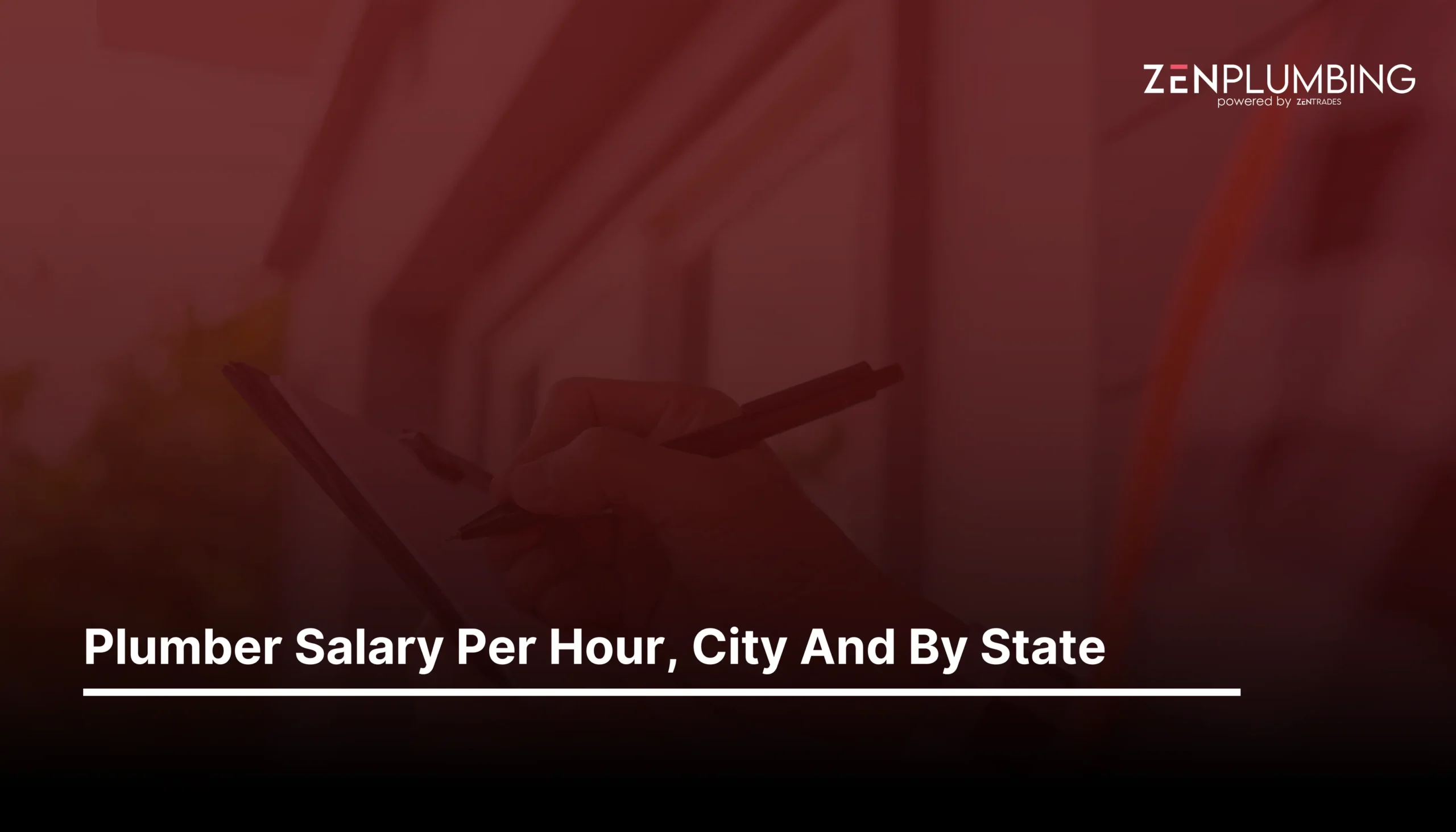 Plumber Salary Per Hour, City And By State