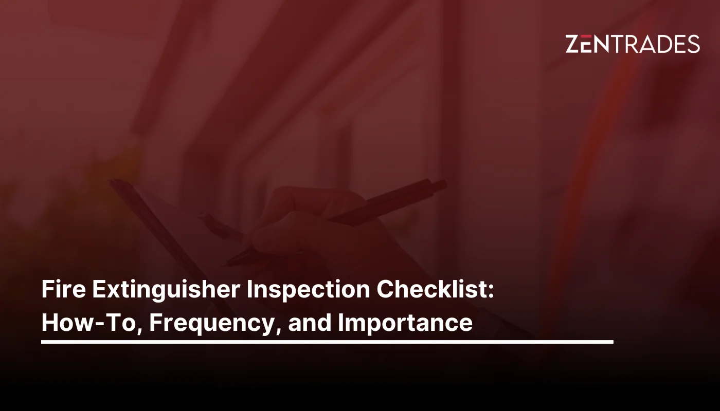 Fire Extinguisher Inspection Checklist