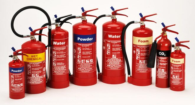 Types of Extinguishers