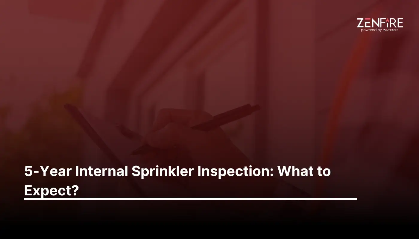 5-Year Internal Sprinkler Inspection: The Need and Benefits