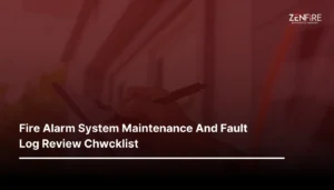 Fire Alarm System Maintenance And Fault Log Review