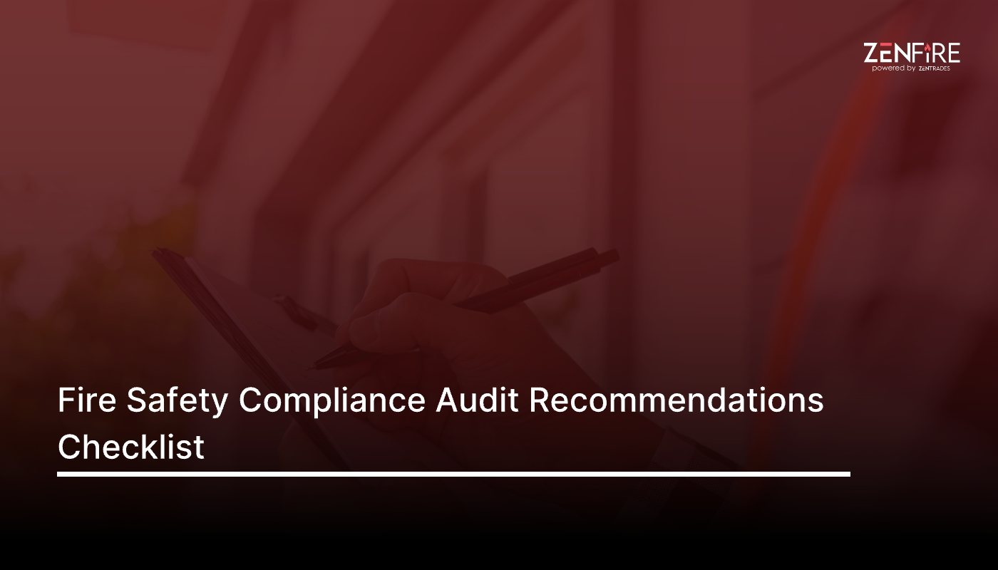 Fire Safety Compliance Audit Recommendations Checklist