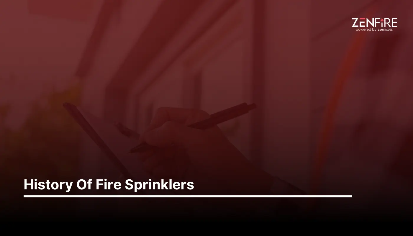 History Of Fire Sprinklers