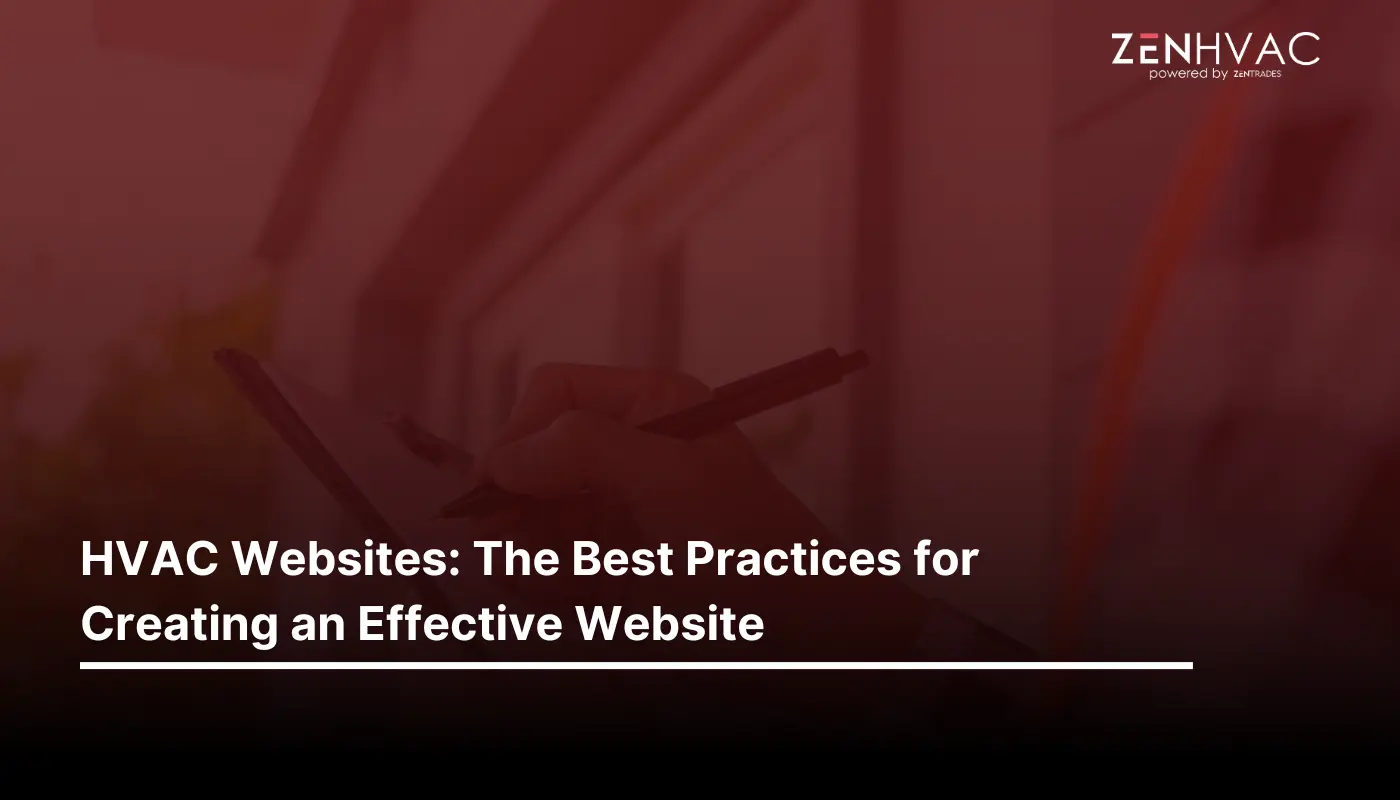 HVAC Websites: The Best Practices for Creating an Effective Website