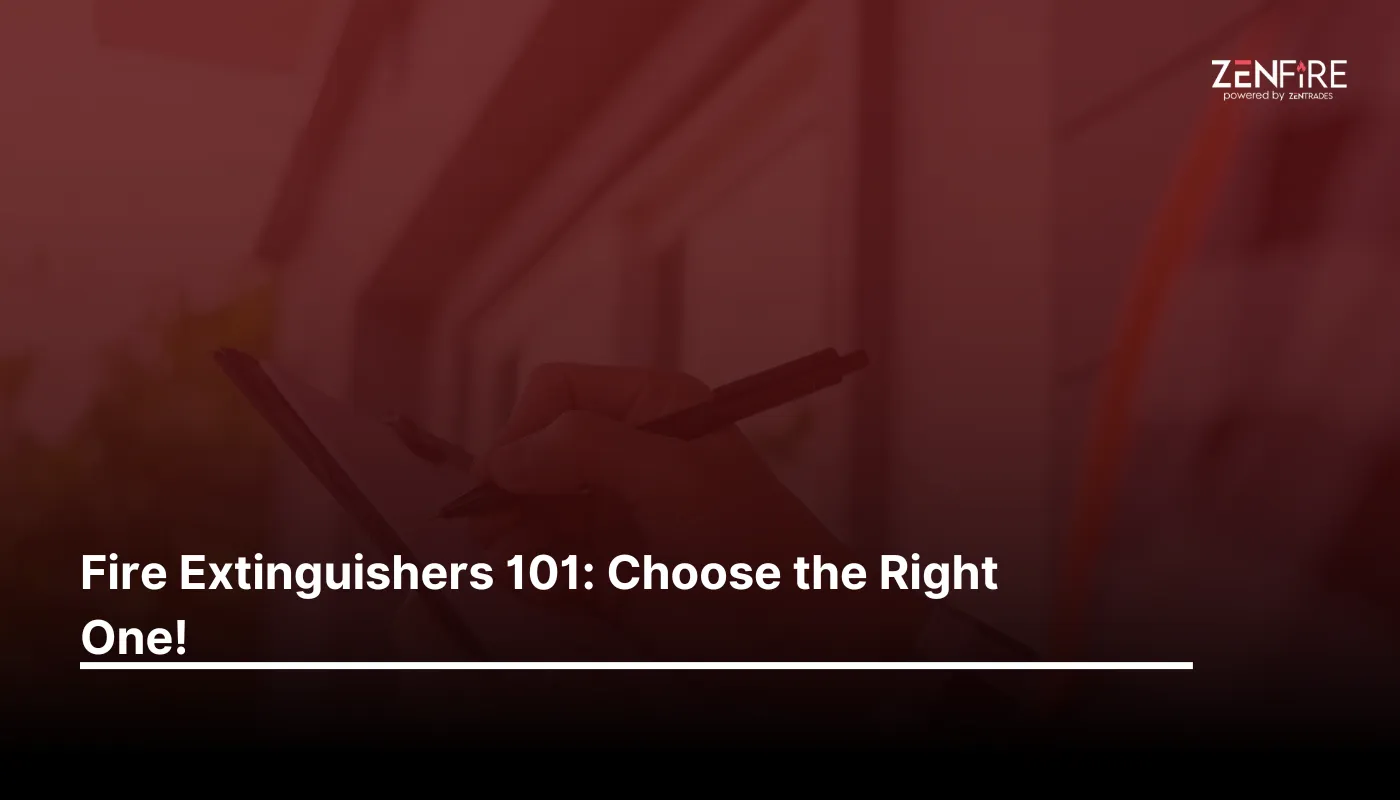 Fire Extinguishers 101: Choose the Right One!