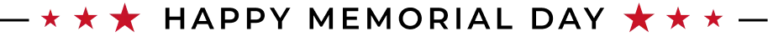 Two groups of three red stars on a black background, forming a 3-star rating on each side.